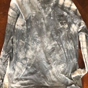 Bluish Grey Ivory Ella Shirt